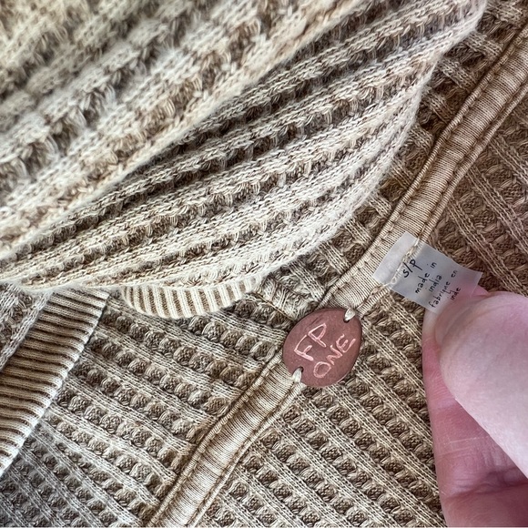NWT Free People FP One Ash Hoodie Sz Sm - Picture 8 of 9